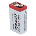 Batería de Litio 9V / 1200 mAh / Cloruro de Tionilo / No Recargable / Operación -60°C a +85°C / Acero Inoxidable | SIERRA STORE