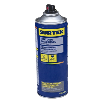 Pintura en Aerosol / 400 ml / Rojo Oscuro / Secado Rápido / Metal y Madera | SIERRA STORE