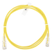 LINKEDPRO BY EPCOM LP-UT6-100-YE-28 - Cable de Parcheo Slim UTP / Cat6 / 28 AWG / 1 Metro (3.28 Pies) / 10 Gbps / Amarillo | SIERRA STORE
