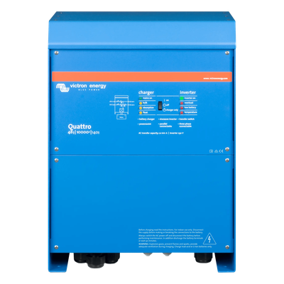 Inversor Cargador de Onda Pura / Entrada 48 Vcc / Salida 8000 W 230 Vca 60 Hz / Conmutación 20 ms / PowerAssist Híbrida / Dos Entradas | SIERRA STORE