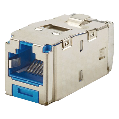 PANDUIT CJS6X88TGBUY - Conector Jack / Blindado / Cat 6A / 8P8C / TG Mini-Com / Terminación sin Impacto / -10°C a 65°C / 22-26 AWG | SIERRA STORE