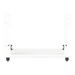 PANDUIT MSFCB2 - Gabinete de Pared para Fibra Óptica / 2 Adaptadores Opticom / Acero Calibre 18 / Cerradura Integrada / 75.3 x 114.3 x | SIERRA STORE
