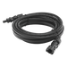 Cable Fotovoltaico / 2.5 m (8.2 ft) / 10 AWG / Terminales MC4 Macho-Hembra / Negro UV | SIERRA STORE