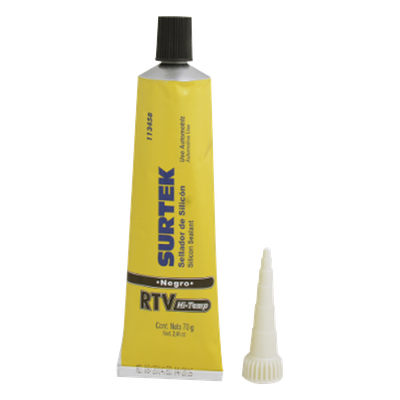 Silicón Industrial / Resistencia 344 °C / Tubo 70 g / Vulcanización a Temperatura Ambiente / Película en 5 min | SIERRA STORE