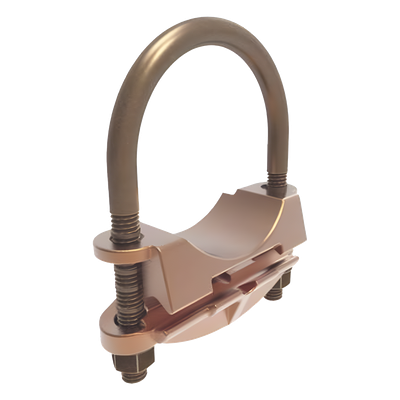 Conector Mecánico para Cable / Calibre 4 a 2/0 AWG / Paralelo o 90° / Tubo 1 1/4" o Varilla 1 3/8" - 1 1/2" / UL467 | SIERRA STORE