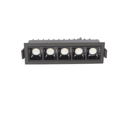 EPCOM INDUSTRIAL EPIDL10W - Reflector LED Lineal Empotrable / Luz Fría 6000 K / 10 W / 750 lúmenes / Haz 45° / IP20 / Vida útil 50000 | SIERRA STORE