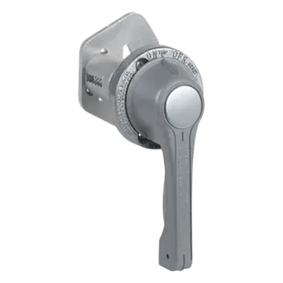 Mango para Interruptor de Circuito / Activación Frontal / Aluminio Libre de Cobre / Eje Acero Inoxidable 316 / Lock-On/Lock-Off 3 | SIERRA STORE
