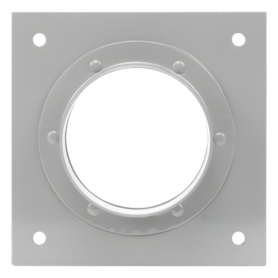 Placa Pasamuros / Capacidad 1 Bota 4" (10.16 cm) / Aluminio / Kit 14 Piezas | SIERRA STORE