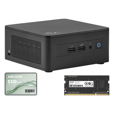 Kit / Mini PC NUC Barebone / Intel Core I3 /bluetooth / Incluye memoria 16GB / Incluye 512 SSD / No incluye sistema operativo | SIERRA STORE