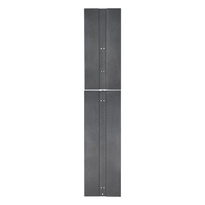 PANDUIT PE2VEP - Tapa Final de Fila / 83.9 in (2131 mm) / 1.6 in (41 mm) / Acero / 45 UR / Negro | SIERRA STORE