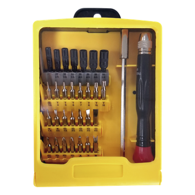 Juego de 31 Destornilladores de Precisión (puntas) con Mango y Extensor. | SIERRA STORE