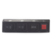 Switch de Control de Patrones de Destello / 5 Interruptores / 12 VCC / 15 A / 104 mm x 55 mm x 33 mm / 4.1 x 2.2 x 1.3 pulgadas | SIERRA STORE