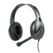 Auricular con Micrófono Bidireccional / Conector 3.5 mm / Banda Ajustable / Micrófono Móvil con Silencio / Almohadillas de Espuma de | SIERRA STORE