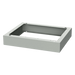 Base de Piso para Gabinete OSP / Aluminio 3 mm / 700x600 mm / 127 mm Altura / RAL 7035 | SIERRA STORE
