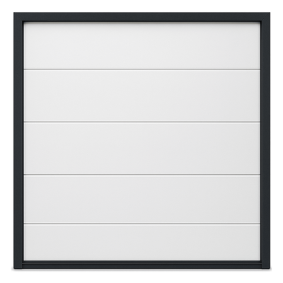 ACCESSPRO APDOOR-189 - Puerta de Garage / Línea Central / Americana / Aislada / 18x9 pies / Poliuretano 42 mm / Lámina Galvanizada | SIERRA STORE