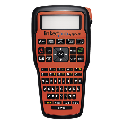 LINKEDPRO BY EPCOM LPLAP1000 - Impresora Portátil de Etiquetas / Transferencia Térmica 180 dpi / 4 Líneas de Texto / Cinta 12 mm / | SIERRA STORE