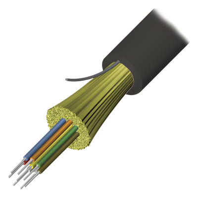 SIEMON 9GD8P006D-E201A - Cable de Fibra Óptica / 6 Hilos / Interior-Exterior / Tight Buffer / Dieléctrico / Plenum OFNP / Monomodo OS2 | SIERRA STORE