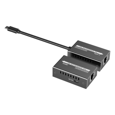 Extensor USB-C a HDMI / 4K 120 Hz / 18 Gbps / Alcance 60 m (196.9 ft) / HDR10 / HDCP 2.2 / Protección ESD ±8KV | SIERRA STORE