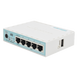 (hEX) RouterBoard, 5 Puertos Gigabit Ethernet, 1 Puerto USB y versión 3 | SIERRA STORE