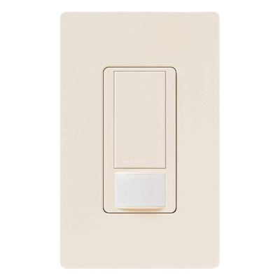 Sensor de movimiento + apagador / Maestro / XCT PIR / Cobertura 83 m² máx, 37 m² mín / 120 V / 2 A / LED-CFL-Inc-Hal / Biscuit | SIERRA STORE