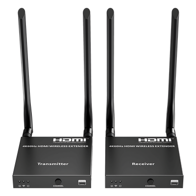 Extensor HDMI Inalámbrico / 4K@60Hz / Resolución 4096x2160 / Tecnología ipcolor STREAM / Banda 5G 5.18-5.24 GHz / Alcance 50 m (164 | SIERRA STORE