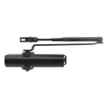 Cierrapuertas Hidráulico / Fuerza Ajustable 2/3/4 / Puertas 850-1100 mm / Carga 80 kg / Certificación UL / Negro | SIERRA STORE