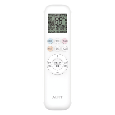 Control remoto para minisplit / 27 teclas / 3.0 V / 170x52x18 mm / 0°C a 40°C | SIERRA STORE