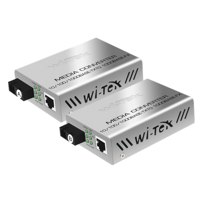Convertidor de Medios / Alcance 20 km / 1 Puerto SC/UPC 1000 Mbps / 1 Puerto RJ45 1000 Mbps / Longitud de Onda Tx 1310nm Rx 1550nm / | SIERRA STORE