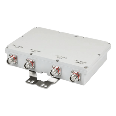 Cuadruplexor / 700-850-PCS-AWS / 250W / -161dBc PIM / 4.3-10 IP67 / 2.3ft | SIERRA STORE
