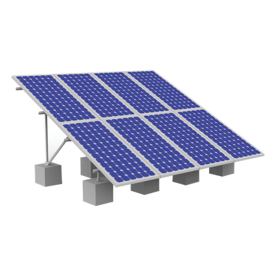 Montaje para Panel Solar, Riel de 2100mm para Módulos con Espesor de 40mm, Velocidad de Viento Máx. 151km/h | SIERRA STORE