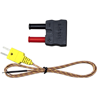 Termopar tipo K de alta temperatura rango 32 °F a 896 °F (0 °C a 480 °C) / Longitud 40 pulgadas (101.6 cm) / Adaptador tipo banana / | SIERRA STORE