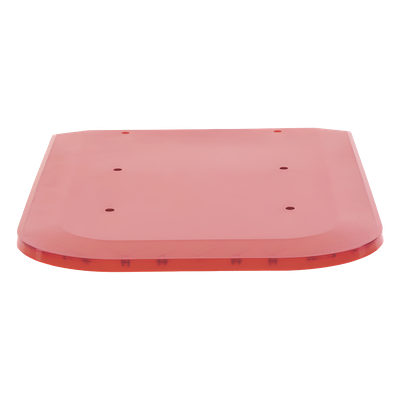 Domo lateral de reemplazo / Policarbonato rojo / Compatible X67 / 0.3 m (1 pie) aprox. | SIERRA STORE