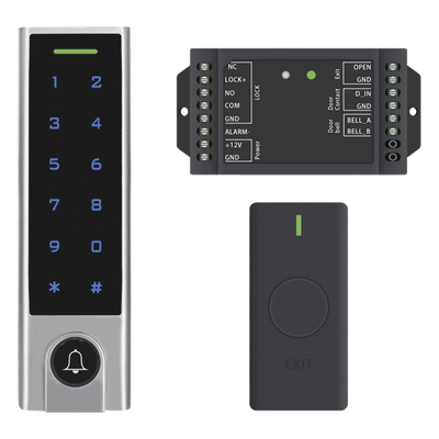 ACCESSPRO ACCESSK8 - Controlador de Acceso con Teclado Inalámbrico / IP65 / 1000 Tarjetas / 125 kHz / 433 MHz / 30 m (98.4 ft) / -40 a | SIERRA STORE