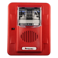 Sirena Estrobo / 24 Vcd / Multi-Candela 15-110 cd / Montaje en Pared / 100 dB / 3 Tonos Seleccionables | SIERRA STORE