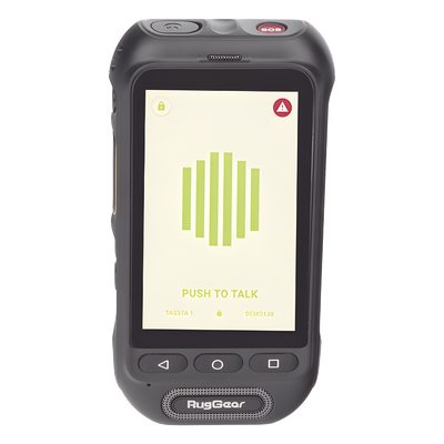 Radio PoC / Botón PTT Dedicado / Android 10 Go / Altavoz 105 dB / Micrófono Dual con Cancelación de Ruido / Batería 3000 mAh / SIM 1GB | SIERRA STORE