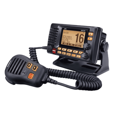 Radio Móvil Marino VHF / 25W RF / GPS Integrado / NMEA 2000 / DSC Clase D / IPX8 / Triple Observación / LCD de Alta Visibilidad | SIERRA STORE