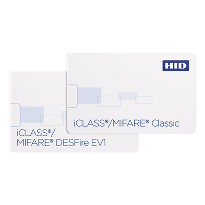 Tarjeta de Acceso Dual / iClass + Mifare / 2 Kbits / PVC Compuesto / 13.56 MHz | SIERRA STORE