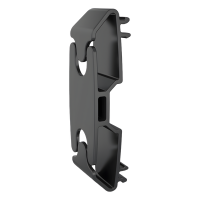 EPCOM INDUSTRIAL SDJH167 - Pieza de Gestión de Cables / Riel para Video Wall LED / Plástico Resistente / Diseño Modular / Color Negro | SIERRA STORE