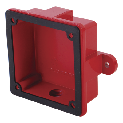 Caja de Montaje / 24VDC / 100mA / 96dB@10ft / UL-464 NFPA72 / Interior-Exterior / 4.25x4.25x1.5in | SIERRA STORE