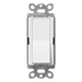 Interruptor de Pared Unipolar / 15 A / 120/277 V / Accionamiento Paleta / Acabado Snow Satinado | SIERRA STORE