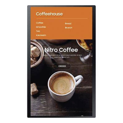 Pantalla Táctil para Kiosco / 24" / Full HD / Windows IoT / Antibacterial / Wi-Fi / VESA 200x200 | SIERRA STORE