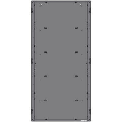 Caja Trasera para Gabinete de Alarma Contra Incendio / 4 Niveles / Acero Calibre 16 / 25.42 x 49.40 x 5.50 pulgadas (64.6 x 125.5 x 14 | SIERRA STORE
