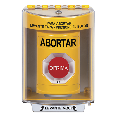 Botón de Abortar / Tapa Policarbonato Super Resistente / Girar para Restablecer / UL/cUL / -40°F a 250°F (-40°C a 121°C) | SIERRA STORE