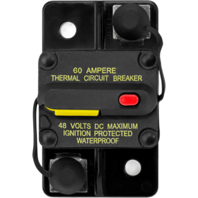 Disyuntor Marino / 60 A / IP67 / Protección contra Ignición SAE J1171 / Restablecimiento Manual / Indicador de Alta Visibilidad / | SIERRA STORE