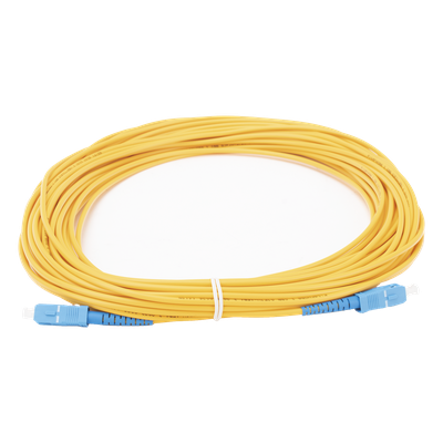 LINKEDPRO BY EPCOM LPSM3SCUSCUS10 - Jumper de Fibra Óptica / Monomodo OS2 G.652D / SC/UPC-SC/UPC / Simplex / 10 m (32.81 ft) / 3 mm | SIERRA STORE