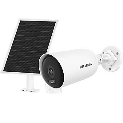 HIKVISION DS-2CFS04/4G-SIM - Kit Solar IP All in One / AOV / 4 Megapixel / Lente 2.8 mm / Panel Solar 8W + Batería Litio 9000 mAh / | SIERRA STORE