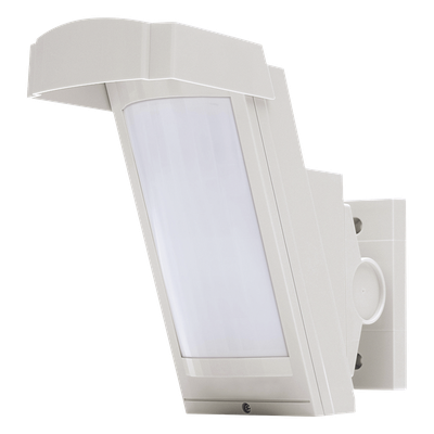 Detector PIR Exterior / 12 m (39.4 ft) / 85° / Montaje 2.5-3 m (8.2-9.8 ft) / Antimascota Inteligente / Doble Blindaje / IP55 | SIERRA STORE