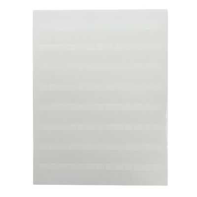 PANDUIT C379X030FJJ - Etiqueta para componente / 96.3 mm x 7.6 mm / 3.79 in x 0.3 in / Poliolefina / Blanco / Láser e inyección de | SIERRA STORE