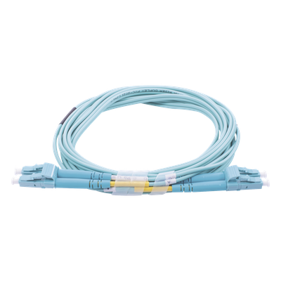LINKEDPRO BY EPCOM LPFOM3LCLCR20 - Jumper de Fibra Óptica / Multimodo OM3 50/125 / LC-LC Dúplex / OFNR Riser / 2.0 mm / 20 m (65.62 | SIERRA STORE