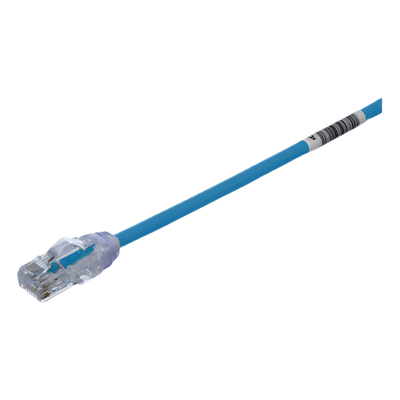 PANDUIT UTP28X30BU - Cable de Parcheo UTP / Cat6A / 28AWG / CM-LSZH / 9.14 m (30 ft) / Azul | SIERRA STORE